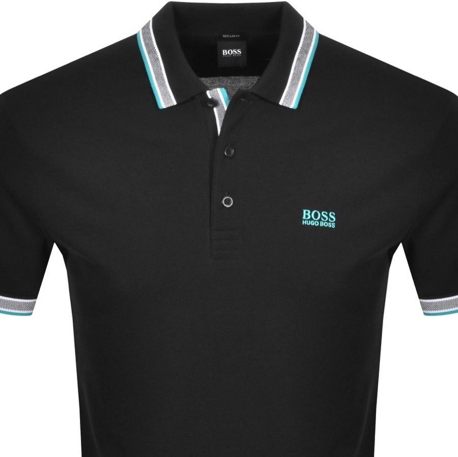 Alternative Image for ProductBOSS Paddy Polo T Shirt Black2